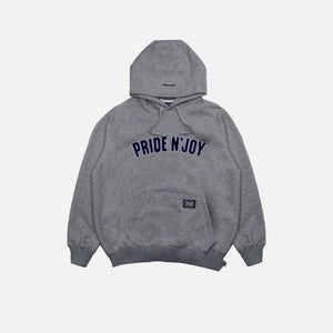 Pride N Joy Co - Arc Logo Hoodie Grey - Pride N Joy Co