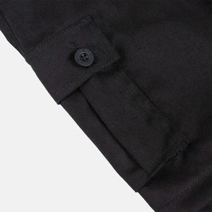 Pride N Joy Co - Black Cargo 2in1 Long Short Pants - Pride N Joy Co