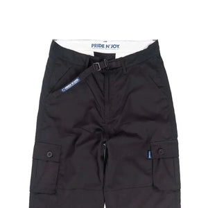 Pride N Joy Co - Black Cargo Pants Rangers Loose - Pride N Joy Co