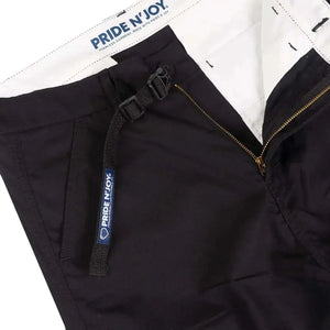 Pride N Joy Co - Black Cargo Pants Rangers Loose - Pride N Joy Co