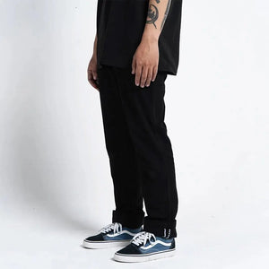 Pride N Joy Co - Chino Pants Black Charcoal Twill - Pride N Joy Co