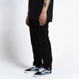 Pride N Joy Co - Chino Pants Black Charcoal Twill - Pride N Joy Co