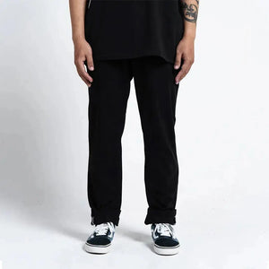 Pride N Joy Co - Chino Pants Black Charcoal Twill - Pride N Joy Co