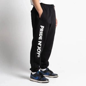 Pride N Joy Co - Fleece Long Pants Black - Pride N Joy Co