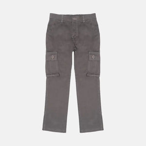Pride N Joy Co - Grey Cargo Basic Pants - Pride N Joy Co