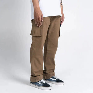 Pride N Joy Co - Khaki Cargo Pants Jericho - Pride N Joy Co