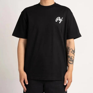Pride N Joy Co - T-Shirt PNJ Skrip Box Black - Pride N Joy Co
