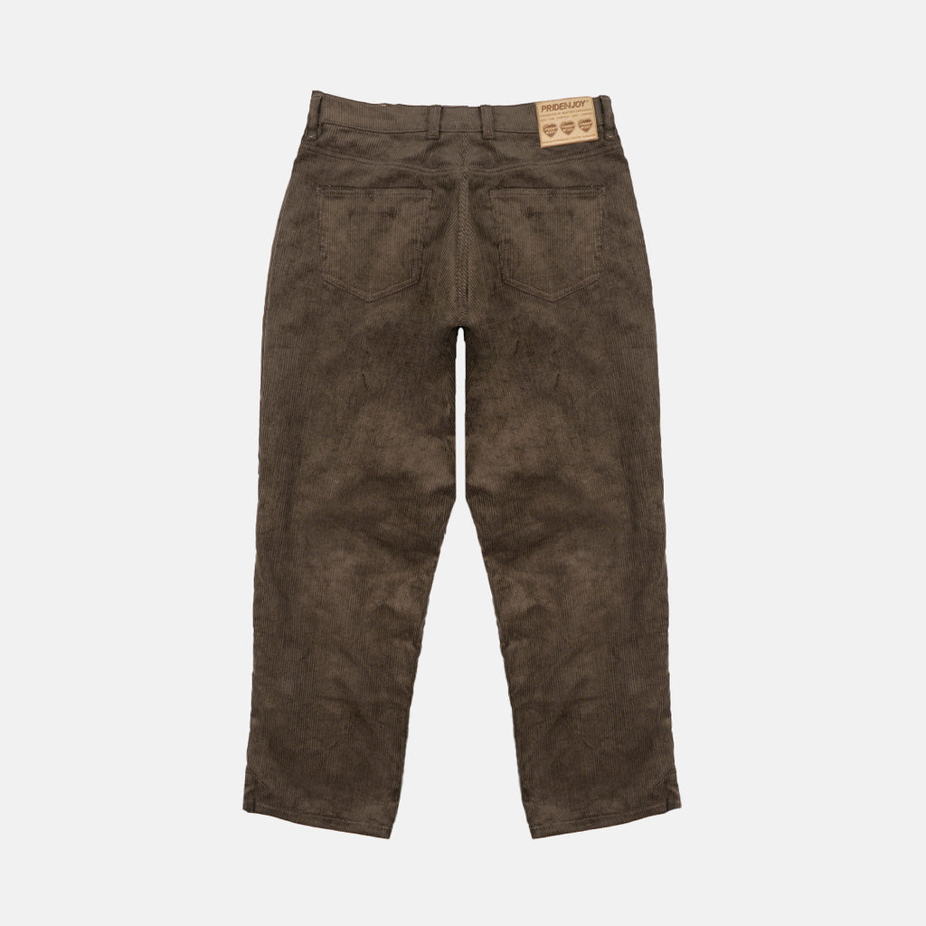 Long Corduroy Pants Wide Fit