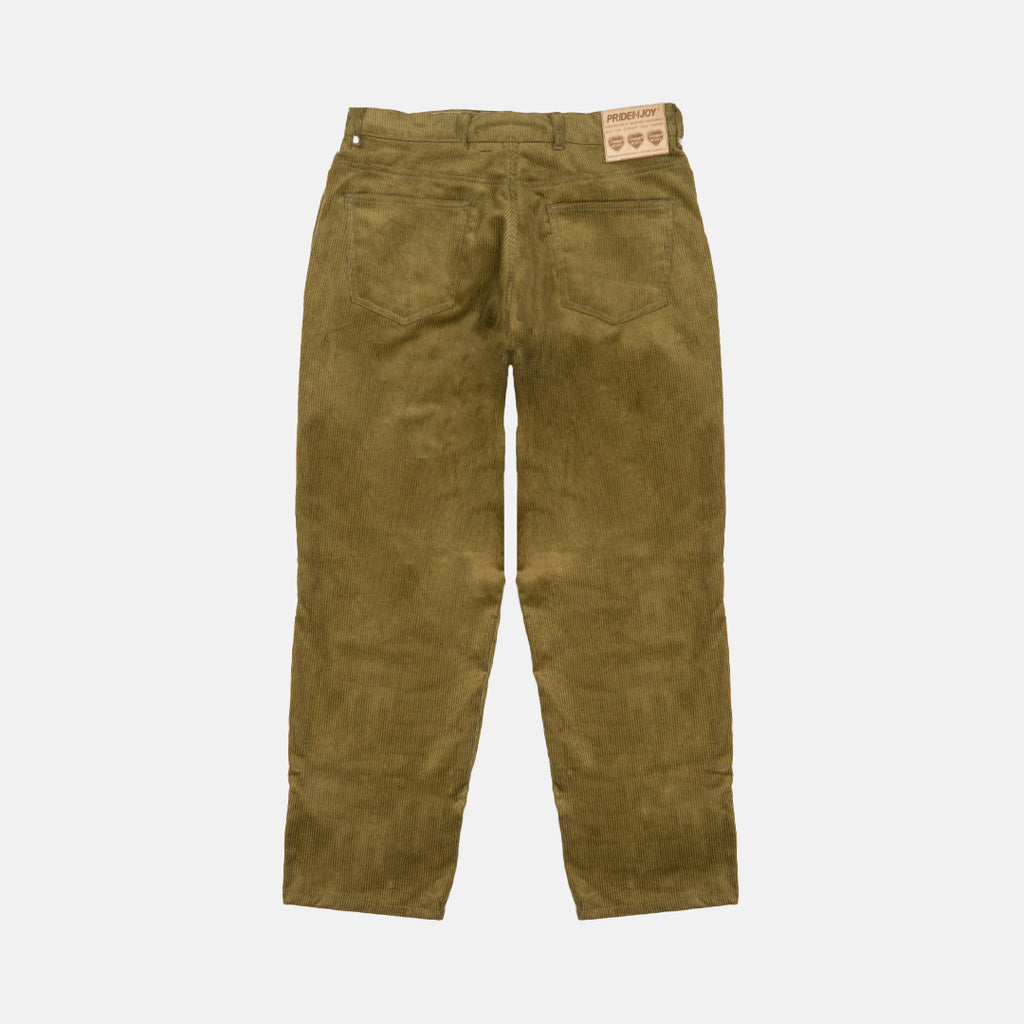 Long Corduroy Pants Wide Fit