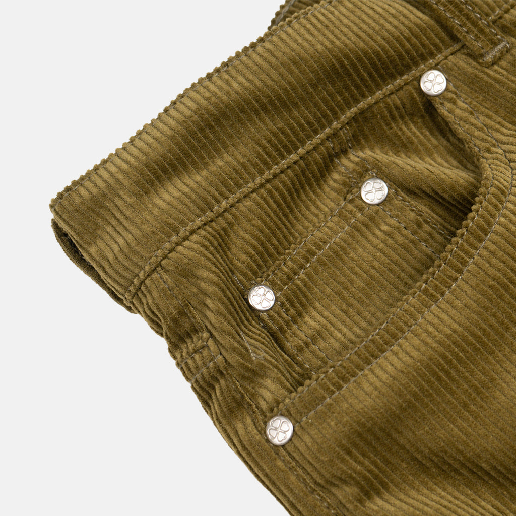 Long Corduroy Pants Wide Fit