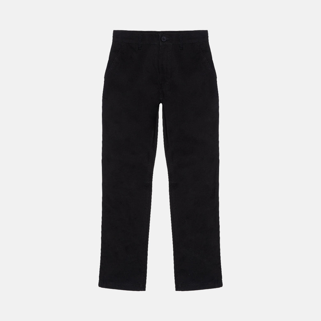 Chino Pants Black Charcoal Twill