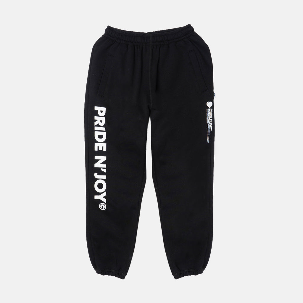 Fleece Long Pants Black