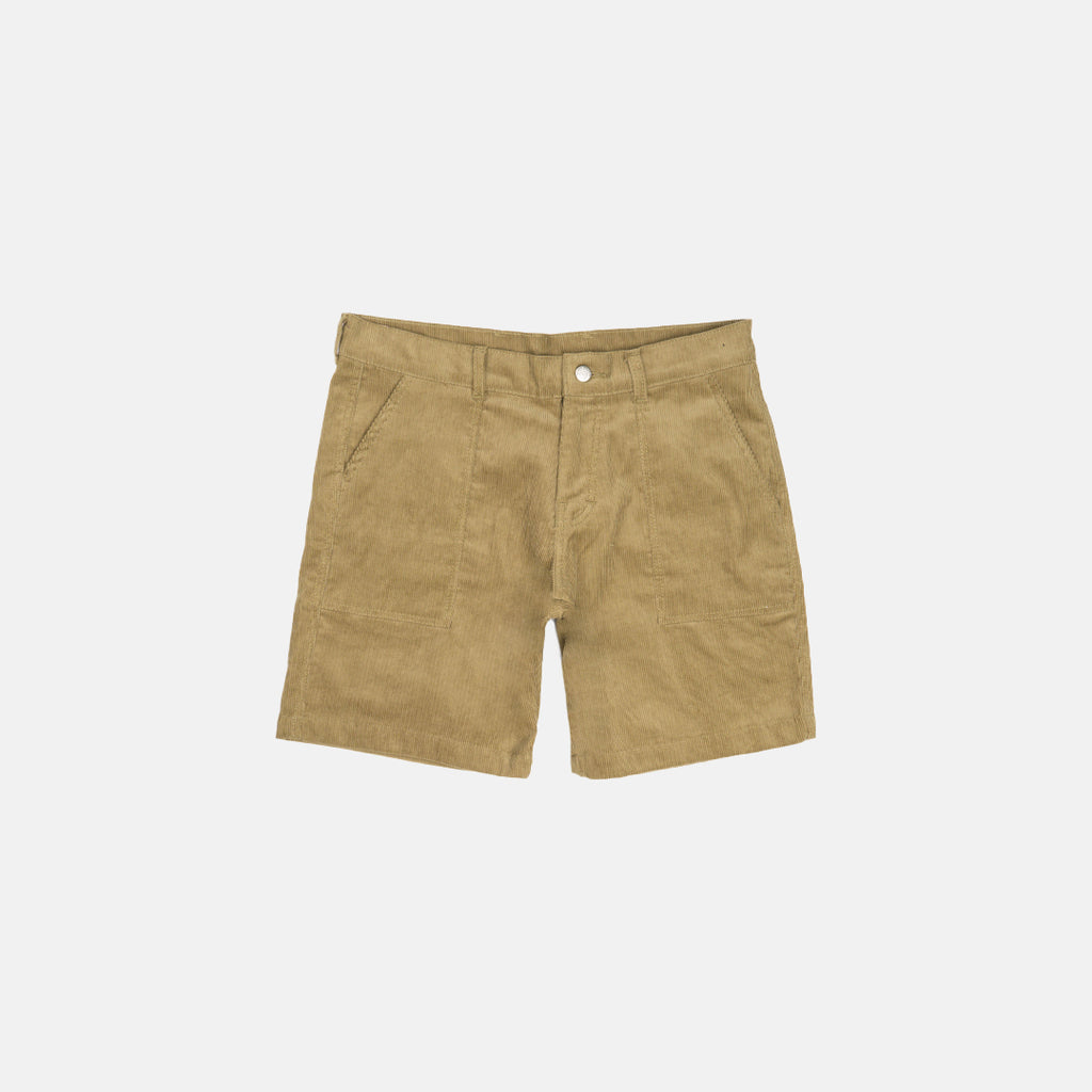 Short Corduroy Pants Wide Fit