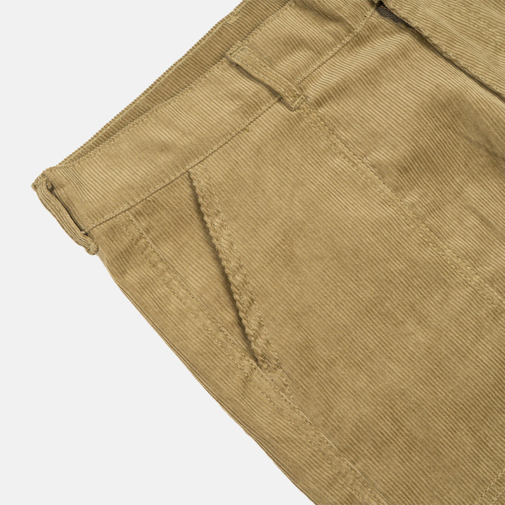 Short Corduroy Pants Wide Fit