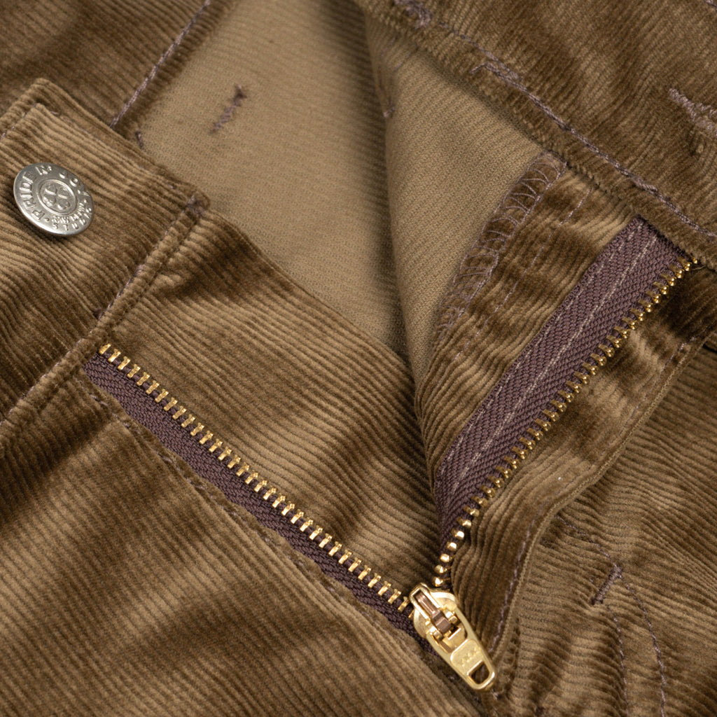 Short Corduroy Pants Wide Fit