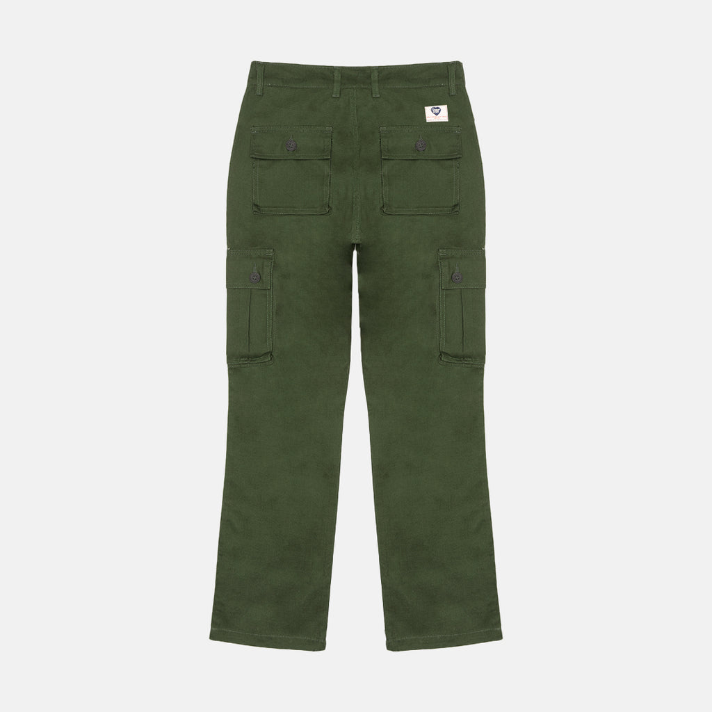 Green Cargo Basic Pants