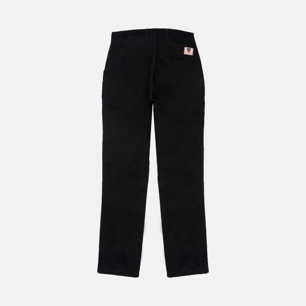 Chino Pants Black Charcoal Twill