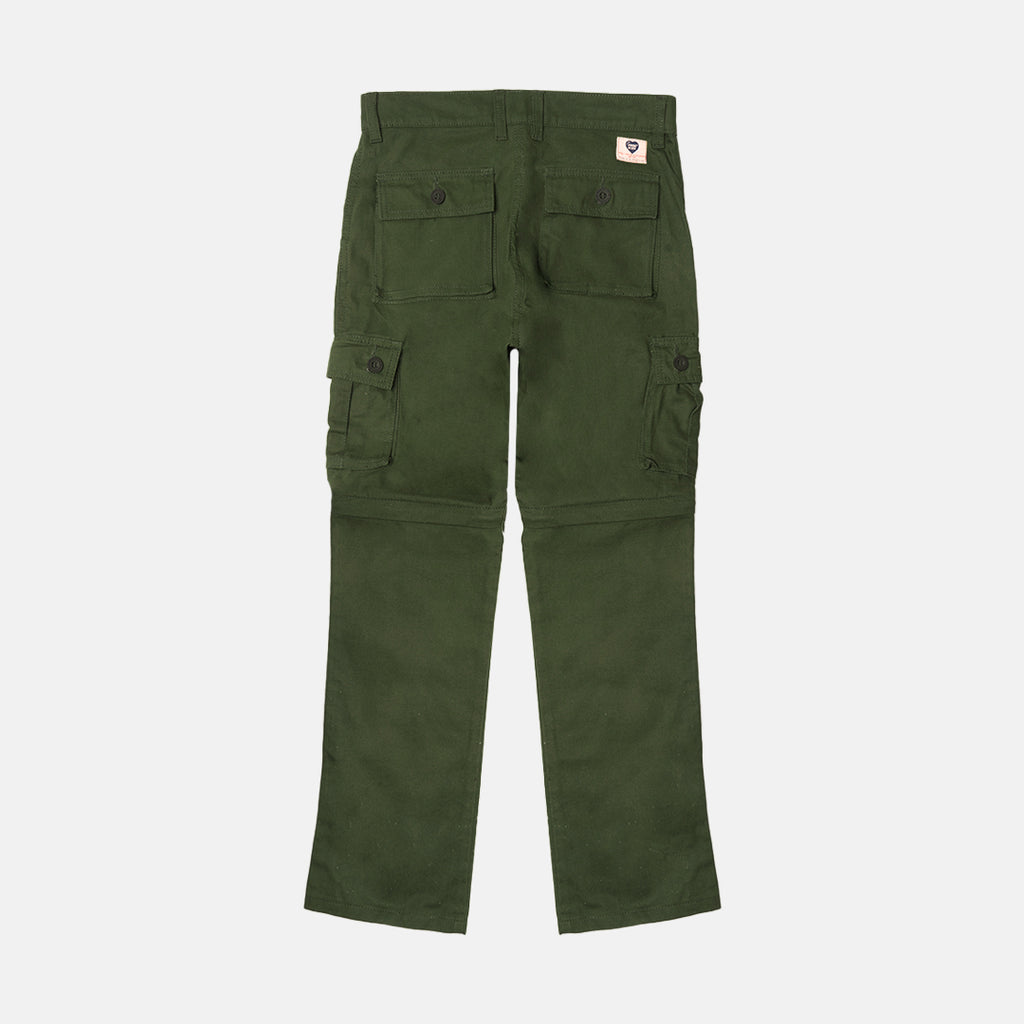 Green Cargo 2in1 Long Short Pants