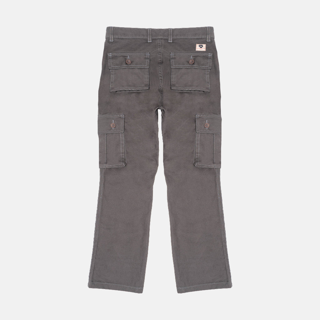 Grey Cargo Basic Pants