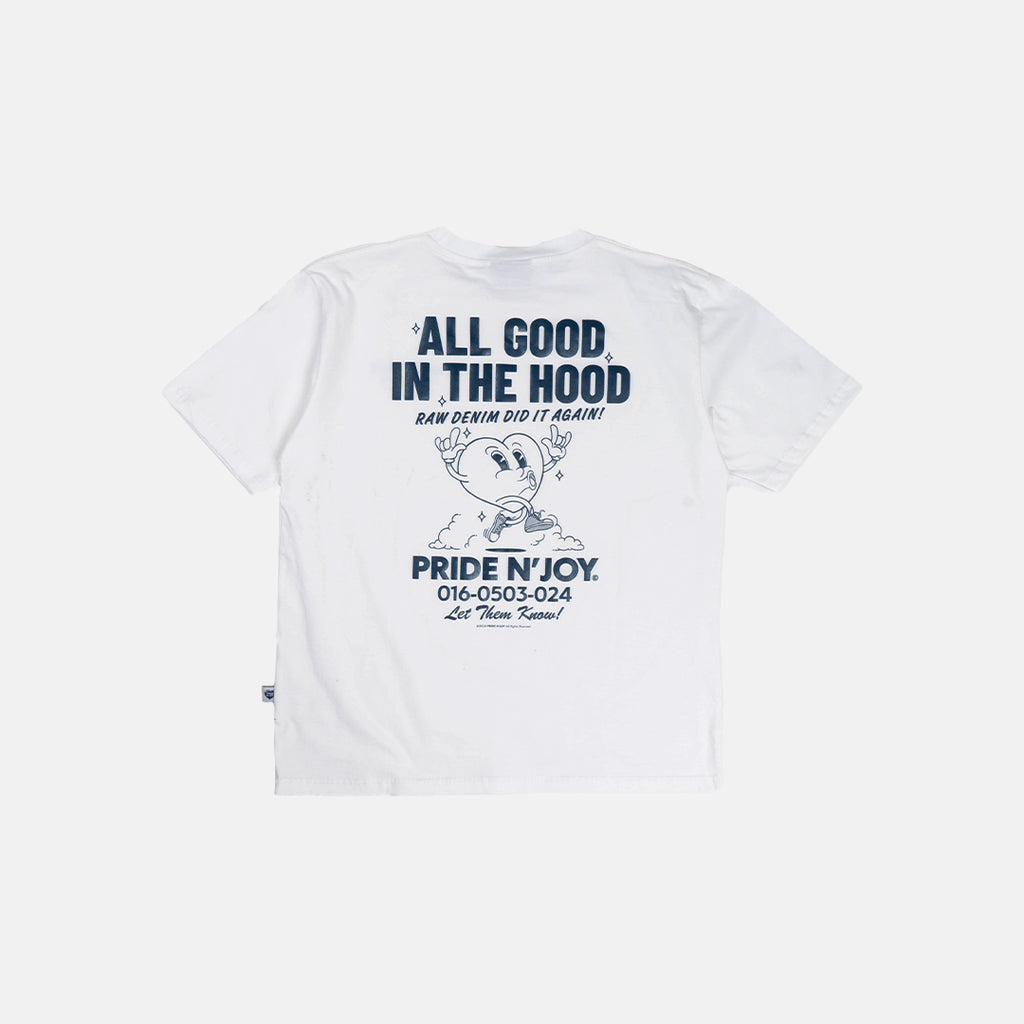 T-Shirt Regular Fit Combed 24s Graphic All Good Tee