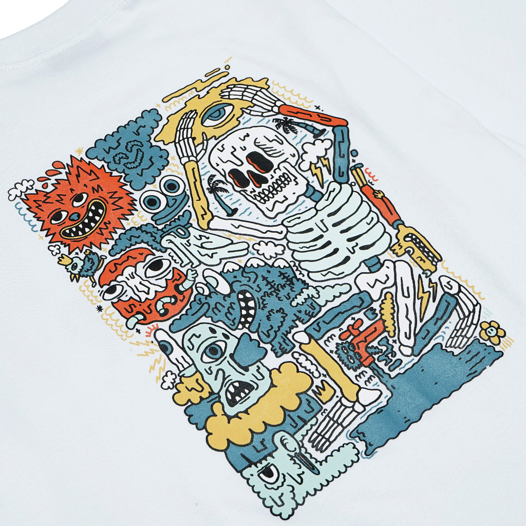 T-Shirt Skull of Machine  Collaboration Patrolice