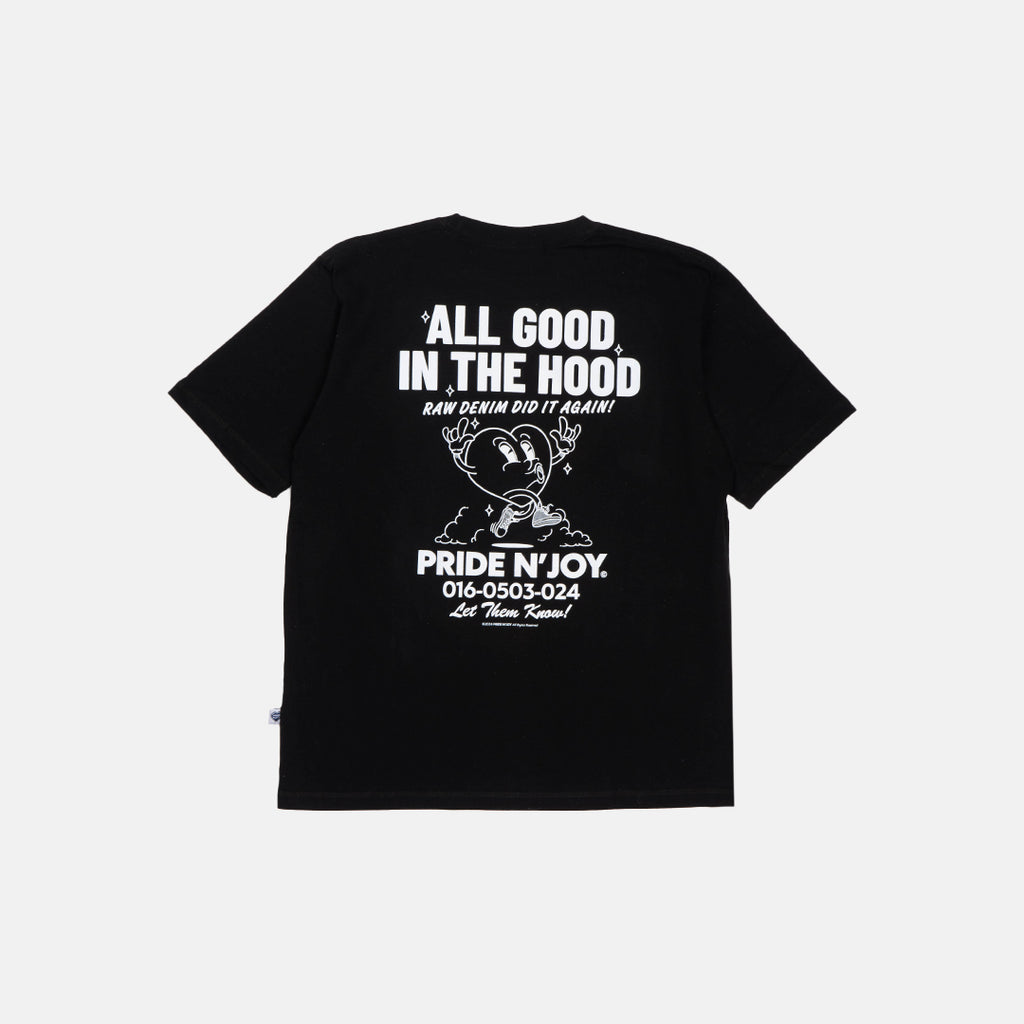 T-Shirt Regular Fit Combed 24s Graphic All Good Tee