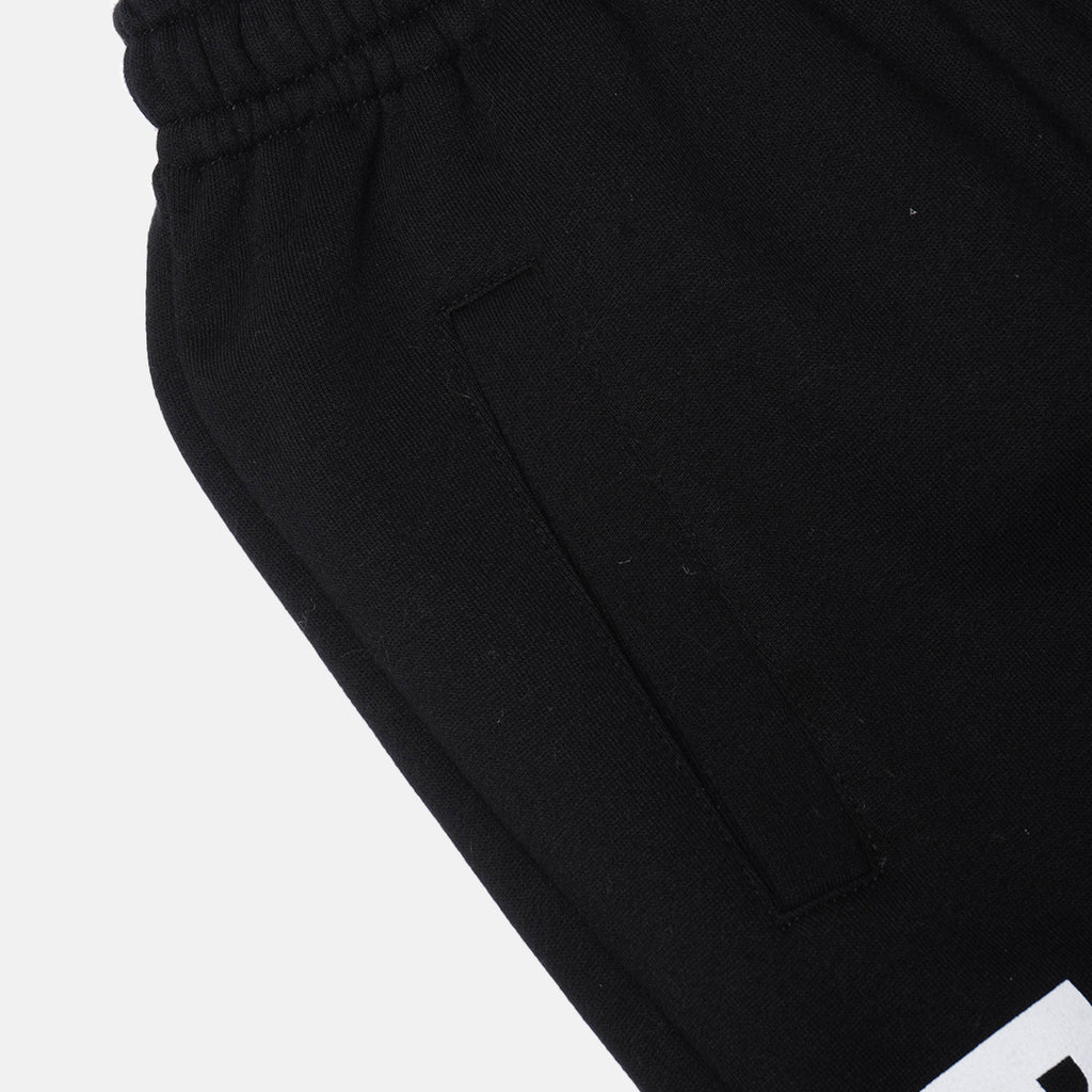 Fleece Long Pants Black