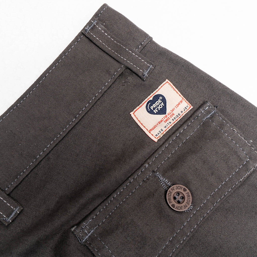 Grey Cargo Basic Pants