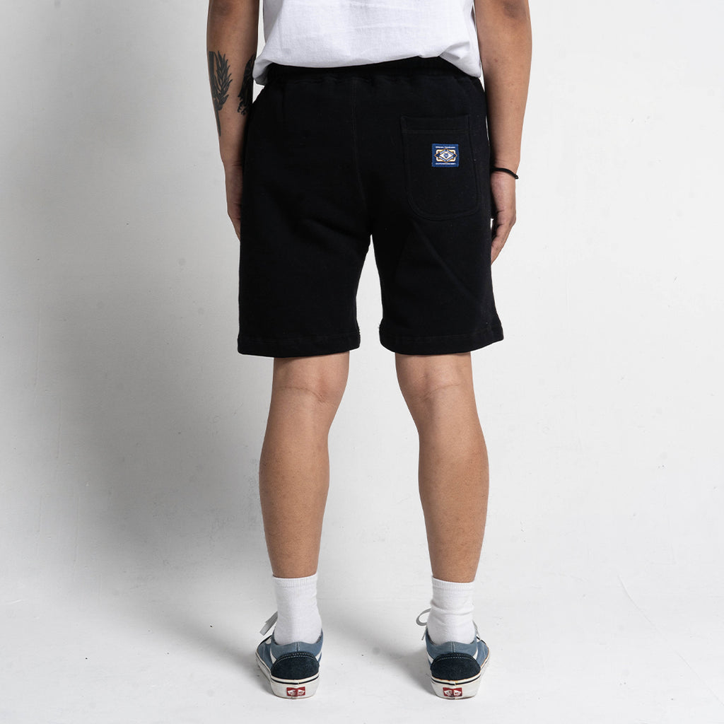 Fleece Short Pants Black