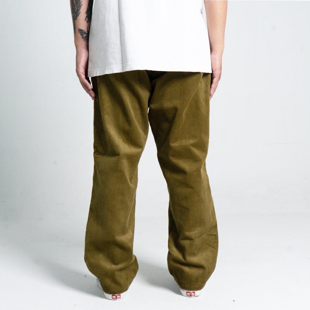 Long Corduroy Pants Wide Fit