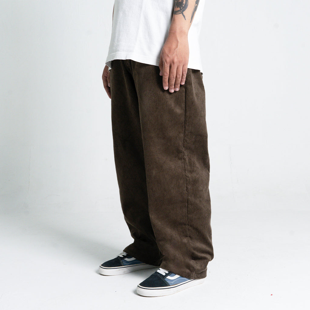 Long Corduroy Pants Wide Fit