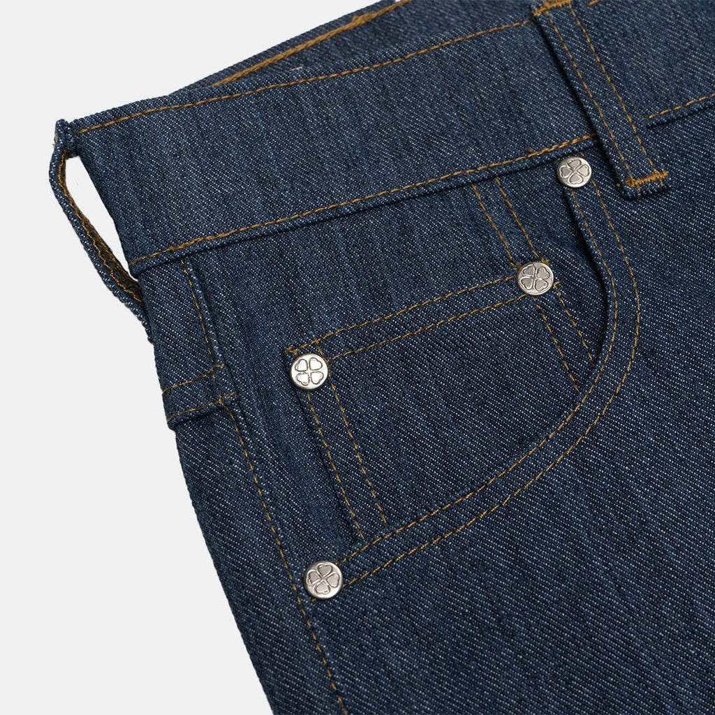 Pride N Joy Co - Akiko 14 Oz Raw Denim Pants - Pride N Joy Co