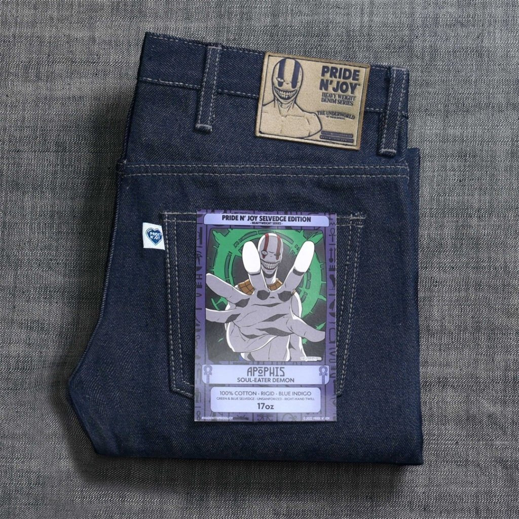 Apophis 17 Oz Heavyweight Selvedge Denim - Pride N Joy Co