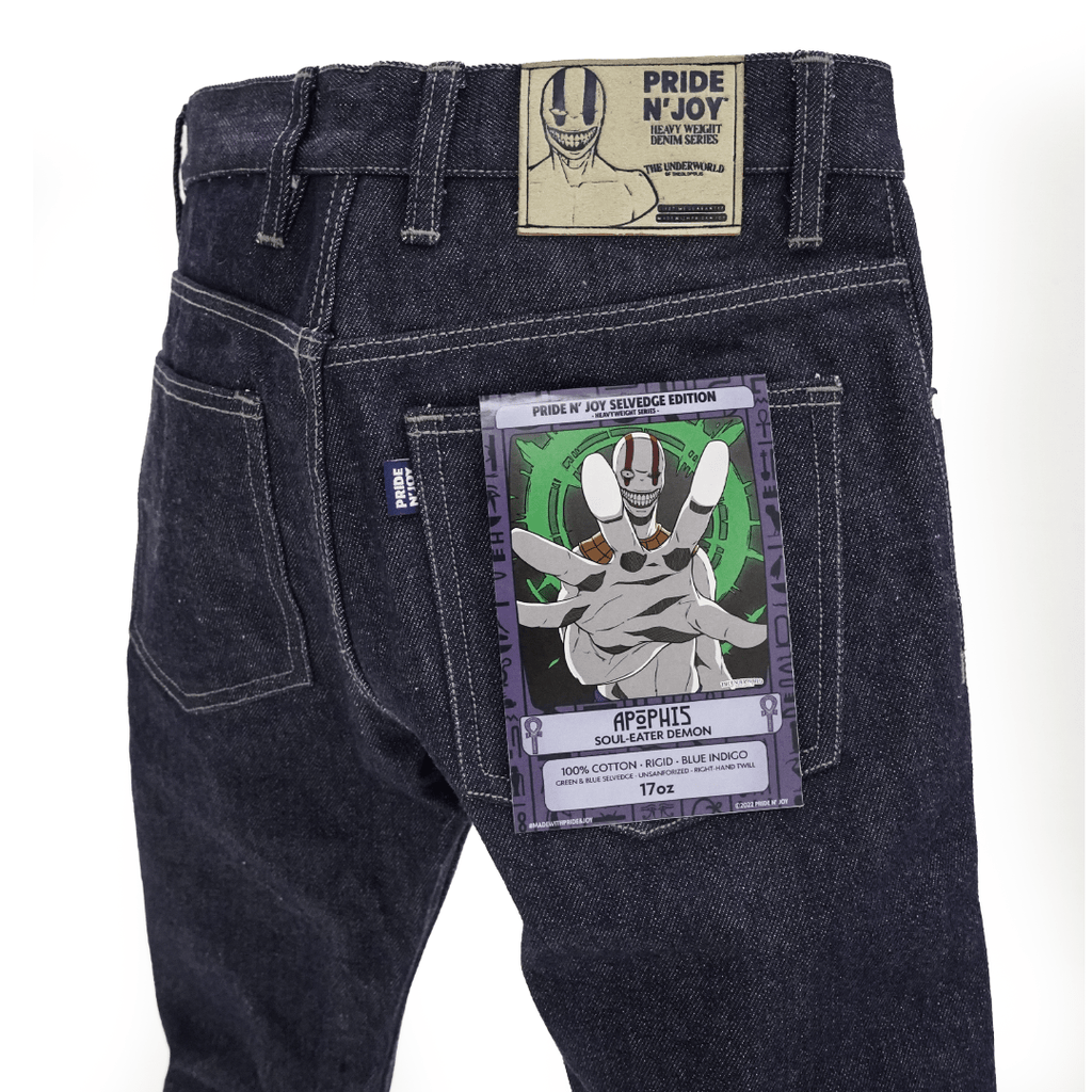 Apophis 17 Oz Heavyweight Selvedge Denim - Pride N Joy Co