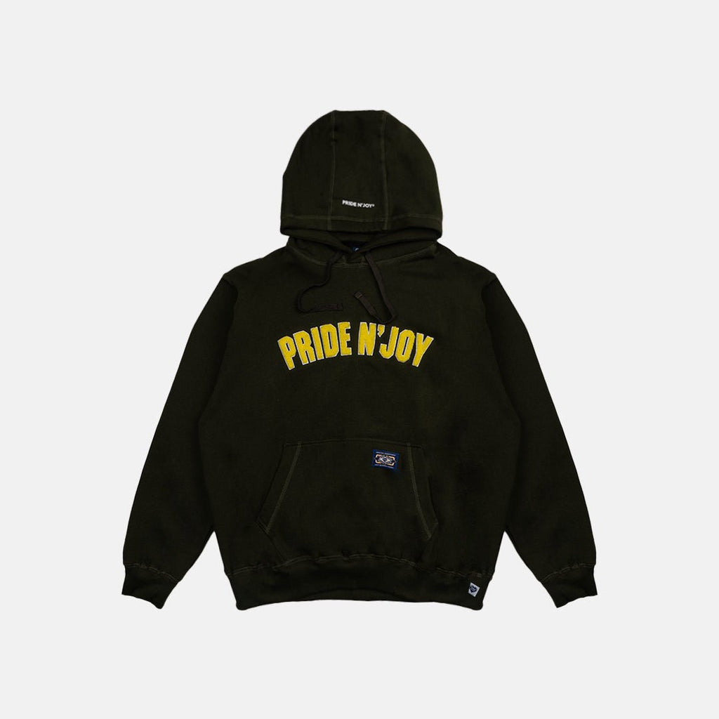 Pride N Joy Co - Arc Logo Hoodie Green - Pride N Joy Co