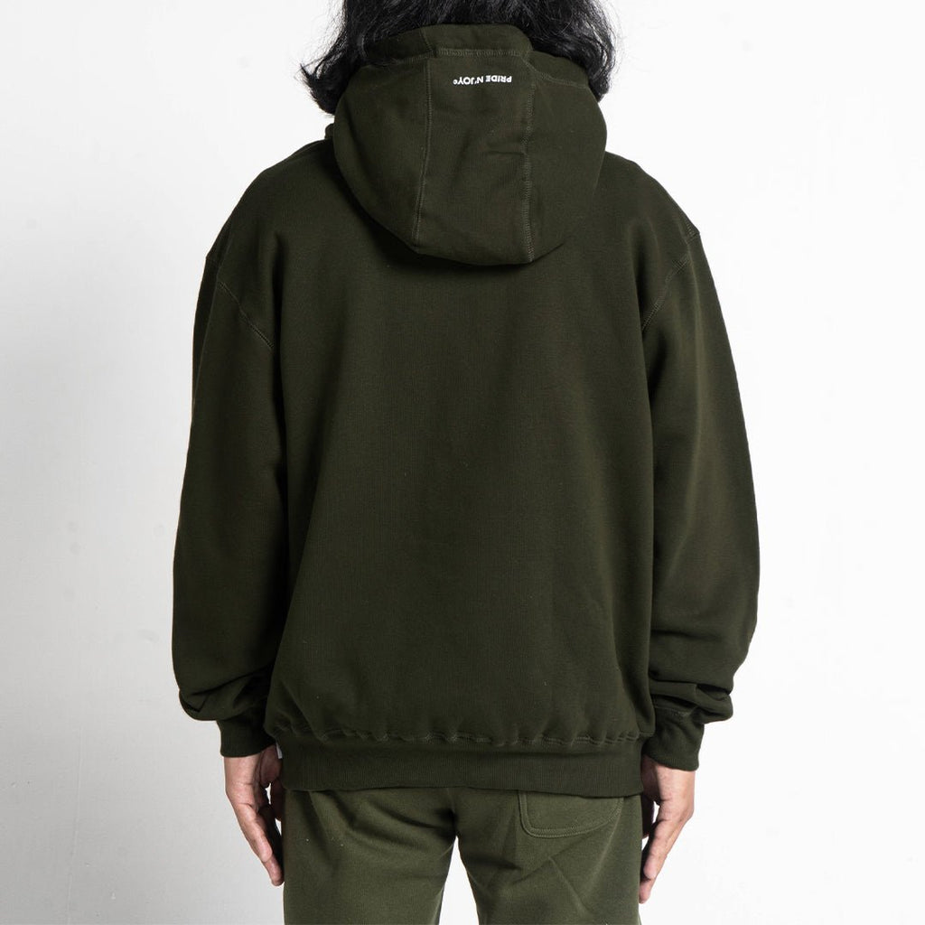 Arc Logo Hoodie Green - Pride N Joy Co