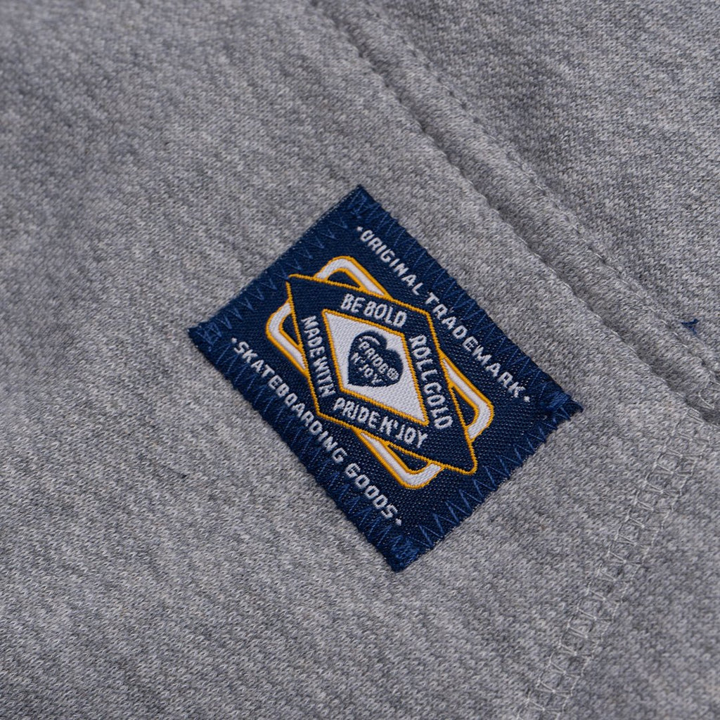 Pride N Joy Co - Arc Logo Hoodie Grey - Pride N Joy Co