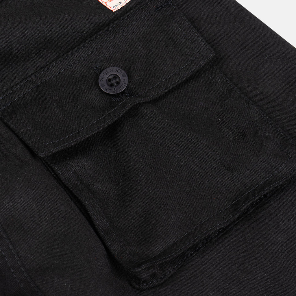 Black Cargo 2in1 Long Short Pants - Pride N Joy Co