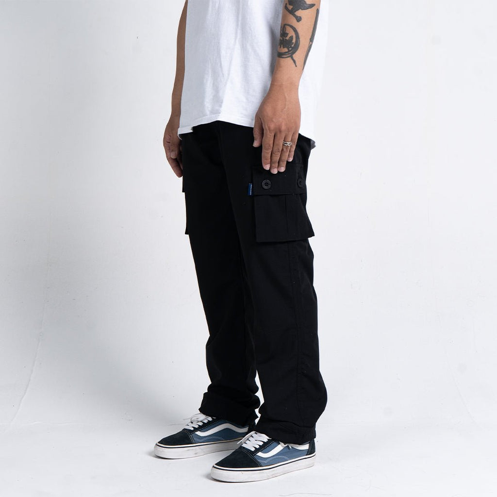 Pride N Joy Co - Black Cargo Pants Jericho - Pride N Joy Co