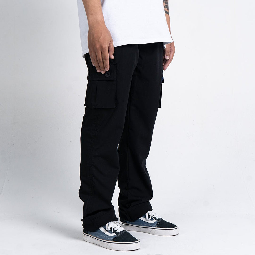 Pride N Joy Co - Black Cargo Pants Jericho - Pride N Joy Co