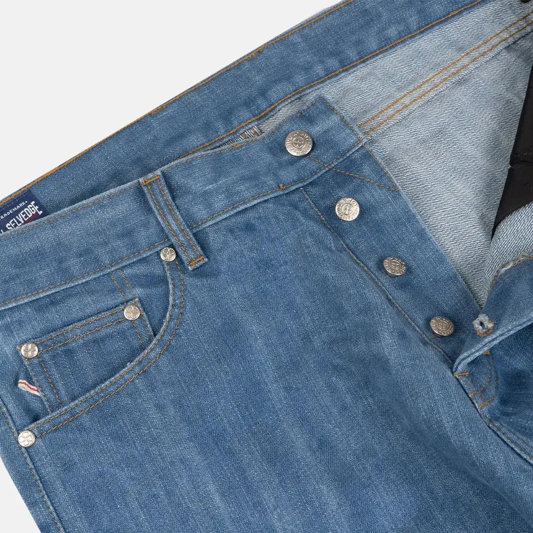 Pride N Joy Co - Brandy 16 Oz Mid Selvedge Washed - Pride N Joy Co