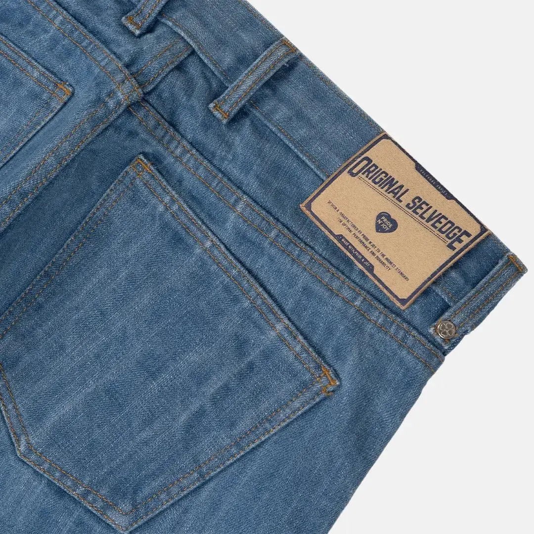 Pride N Joy Co - Brandy 16 Oz Mid Selvedge Washed - Pride N Joy Co
