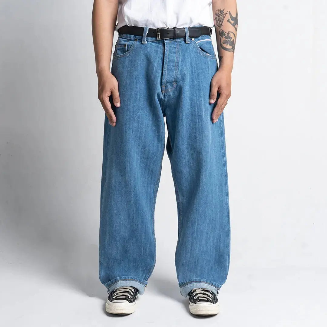 Pride N Joy Co - Brandy 16 Oz Mid Selvedge Washed - Pride N Joy Co