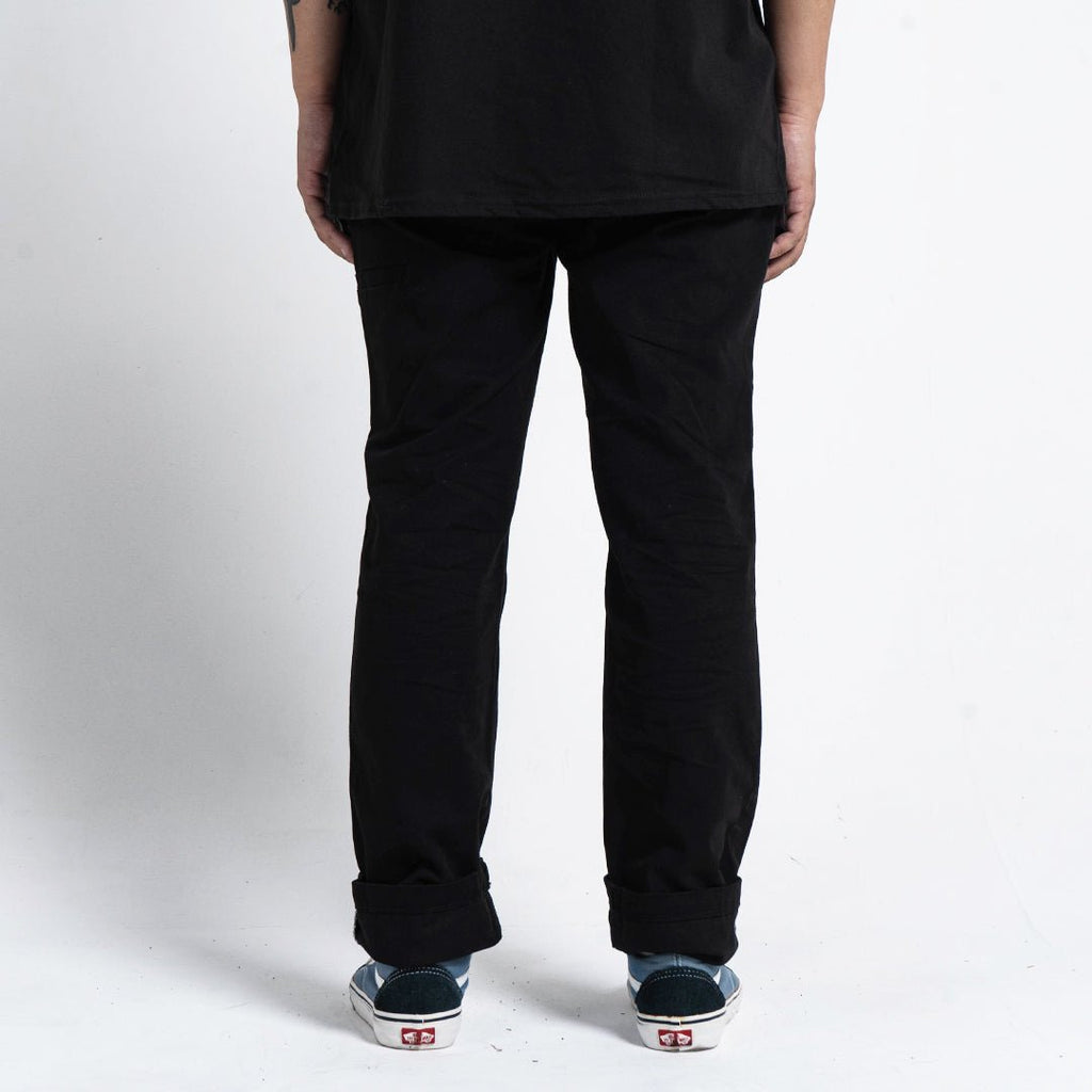 Pride N Joy Co - Chino Pants Black Charcoal Twill - Pride N Joy Co