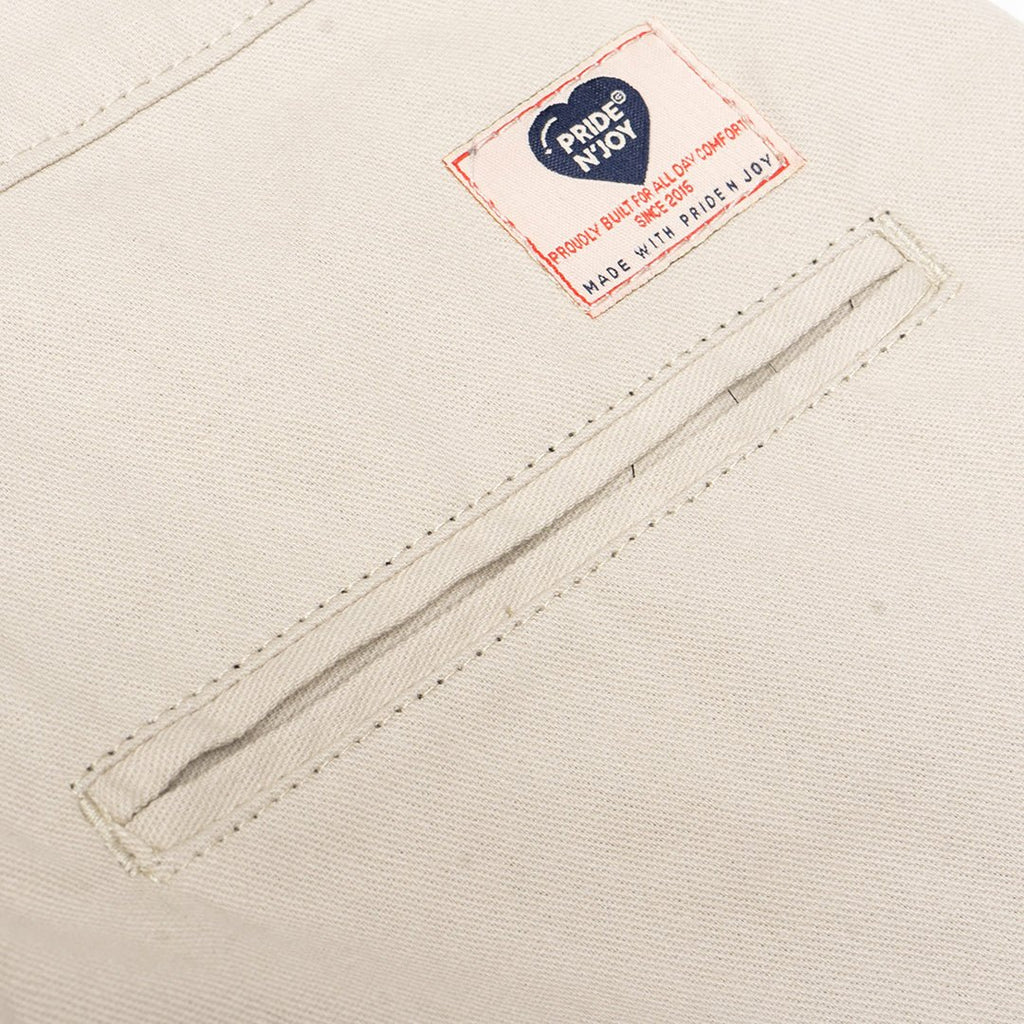 Pride N Joy Co - Chino Pants Cream Twill - Pride N Joy Co