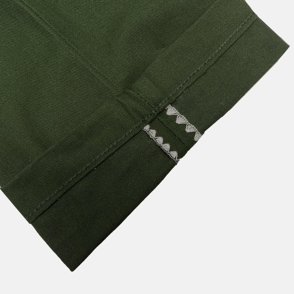 Chino Pants Green Olive Army Twill - Pride N Joy Co