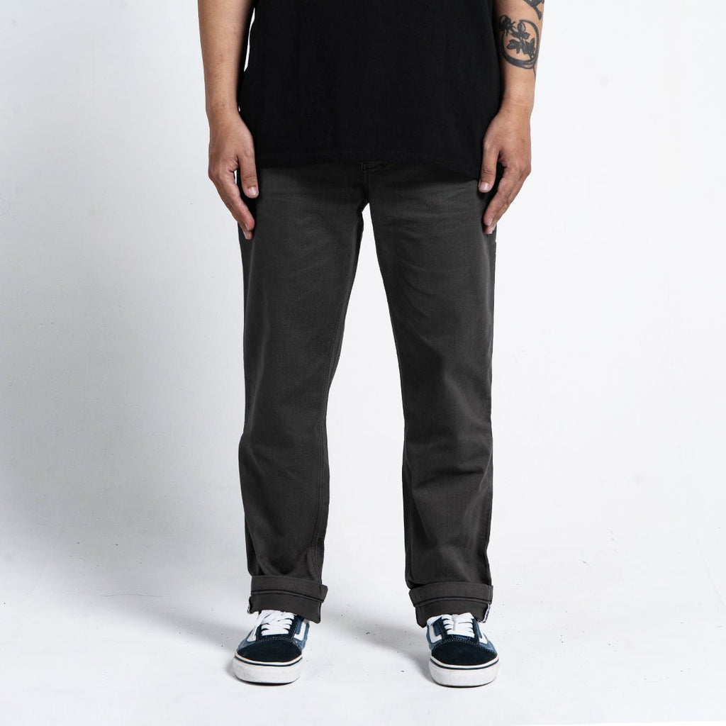 Pride N Joy Co - Chino Pants Grey Twill - Pride N Joy Co