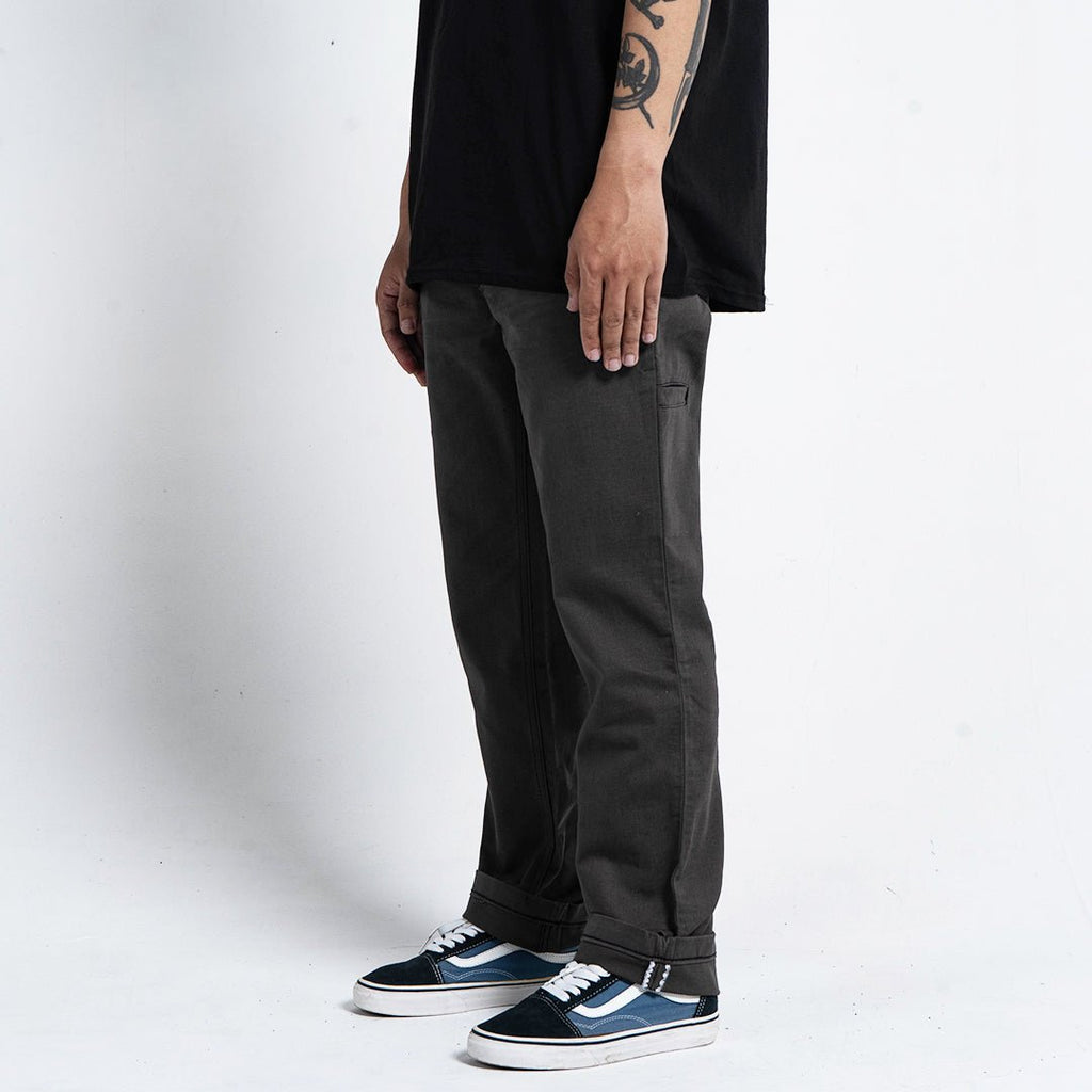 Pride N Joy Co - Chino Pants Grey Twill - Pride N Joy Co