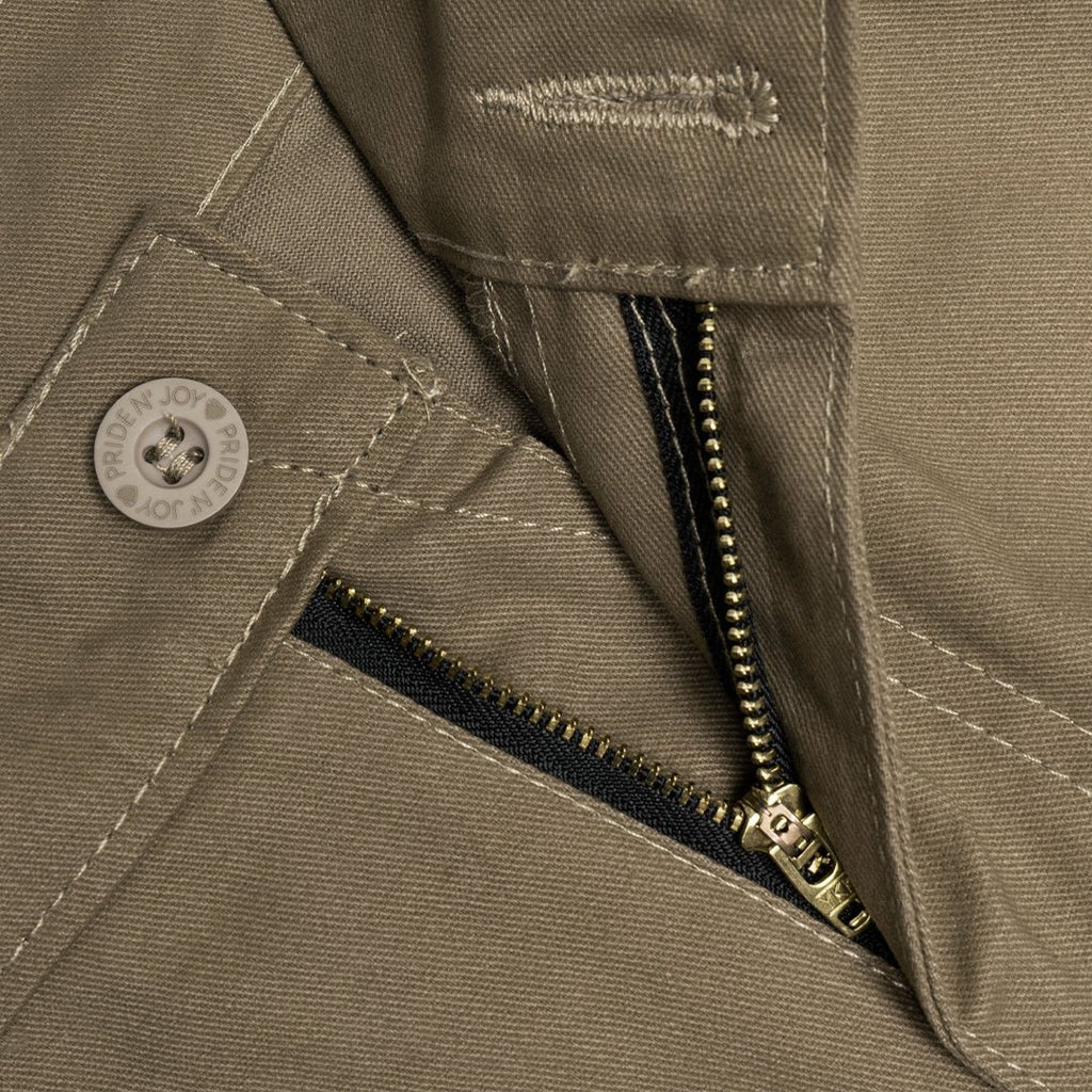 Pride N Joy Co - Chino Pants Khaki Twill - Pride N Joy Co