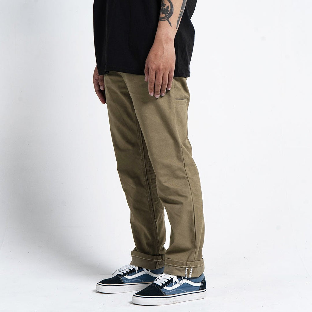 Pride N Joy Co - Chino Pants Khaki Twill - Pride N Joy Co